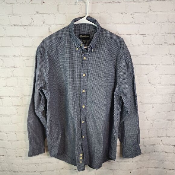 Men's Eddie Bauer longsleeve button-down shirt, size Medium - Picture 1 of 3